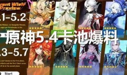 原神最新2.7卡池爆料,神秘角色降临，惊喜不断！